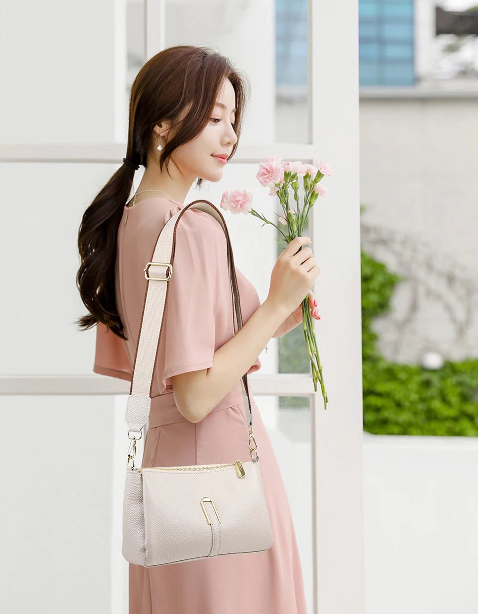 Women's Bag Handbag Fashion Female Messenger Phone Bag 2024 Luxury Cow Leather Women Shoulder Crossbody Bag - Pendo Store