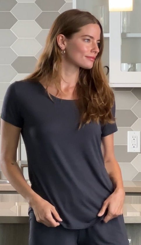 Women’s Bamboo Lounge Short Sleeve T-Shirt - Pendo Store
