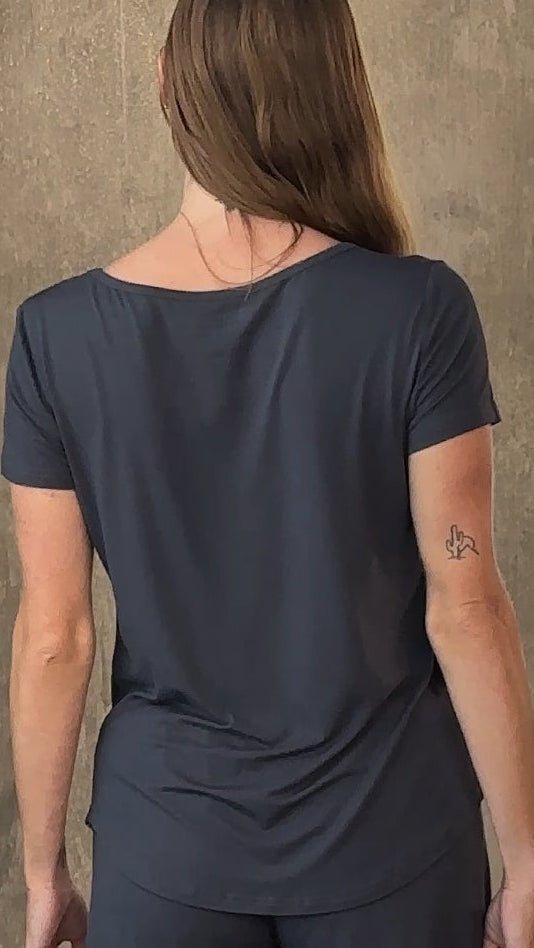 Women’s Bamboo Lounge Short Sleeve T-Shirt - Pendo Store