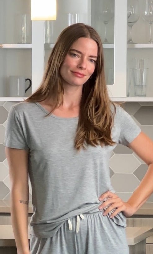 Women’s Bamboo Lounge Short Sleeve T-Shirt - Pendo Store