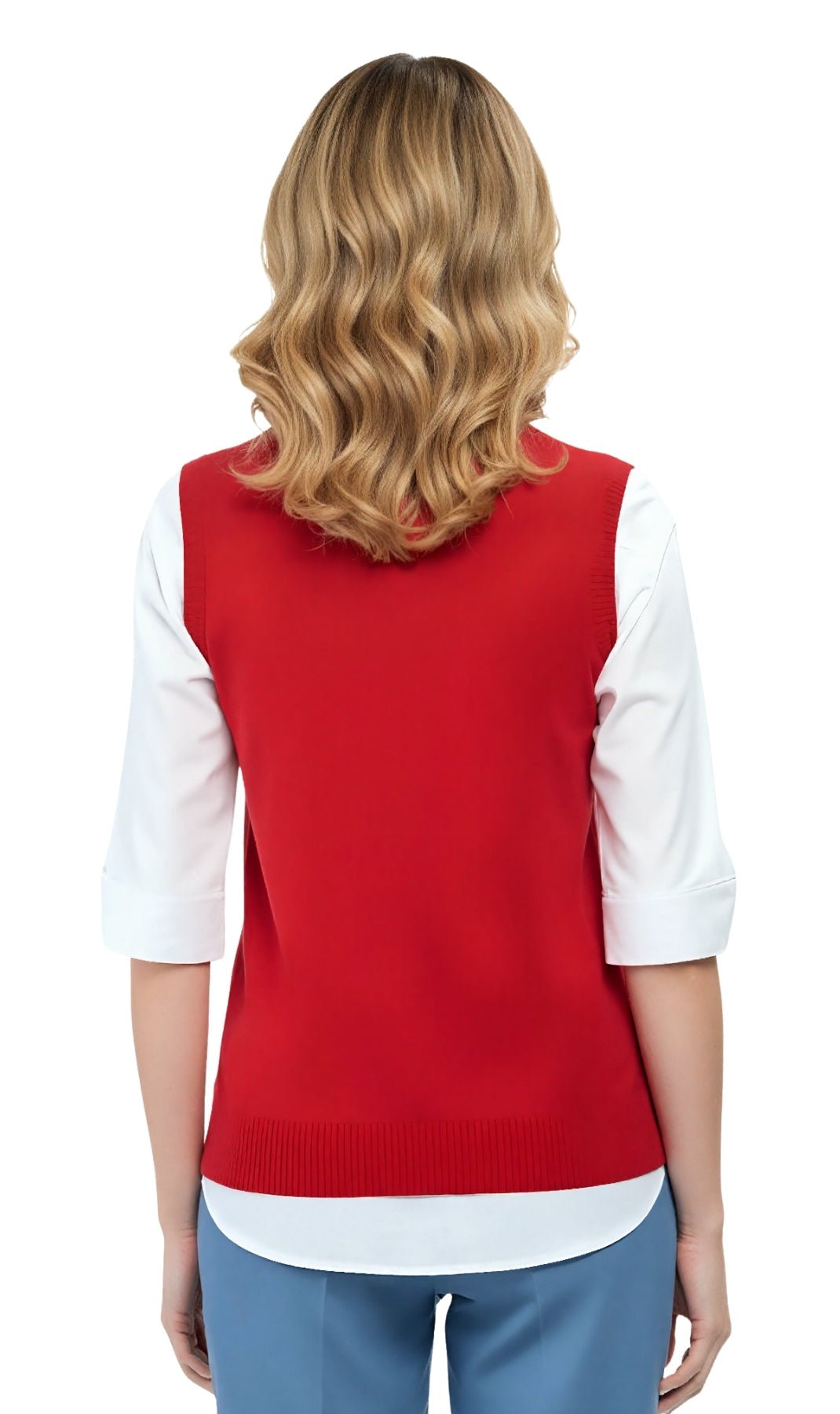 Women's Cable Knit Cardigan Sweater Vest — Button Front - Pendo Store