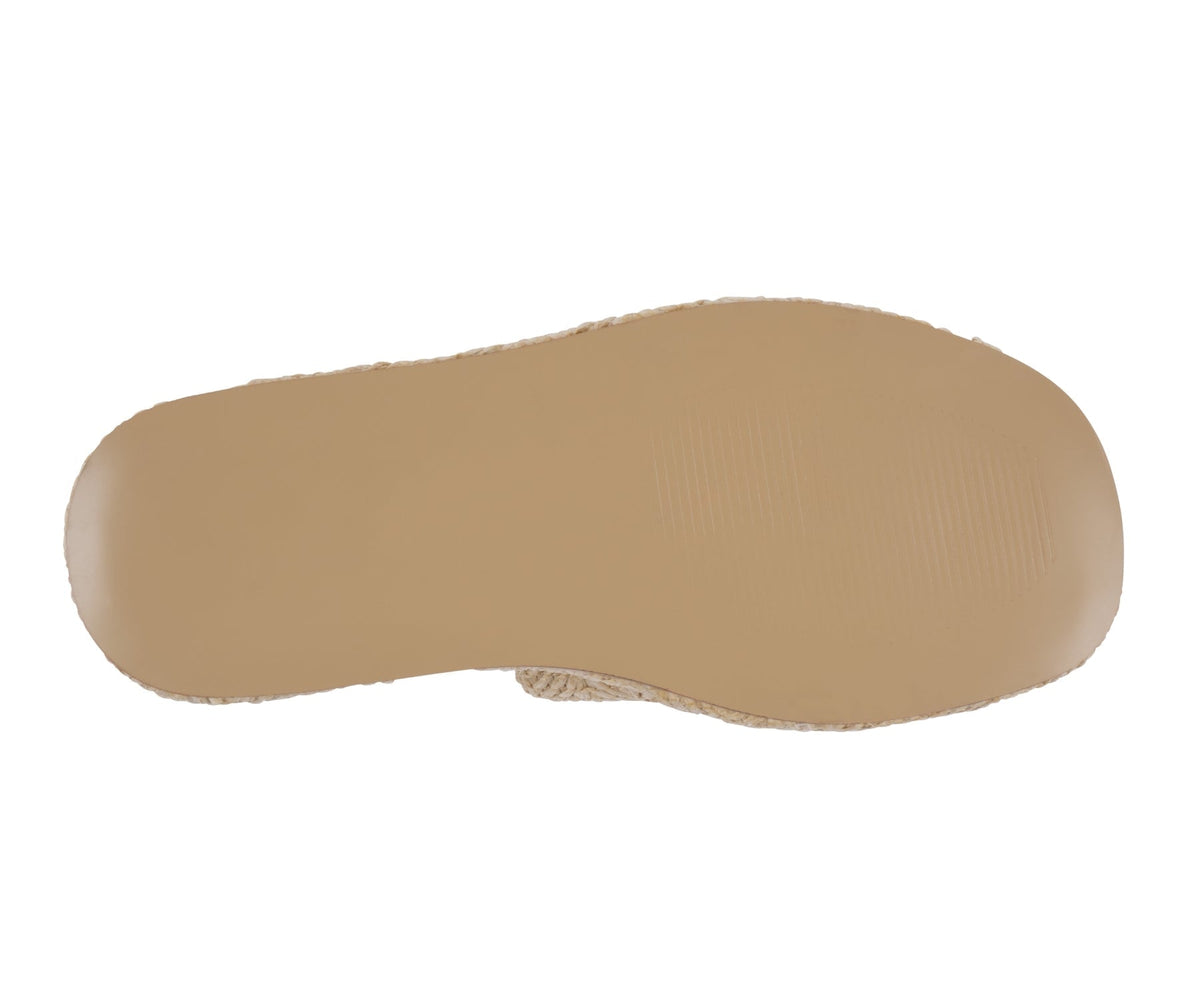 Women's Evie Natural Platform Slide - Pendo Store