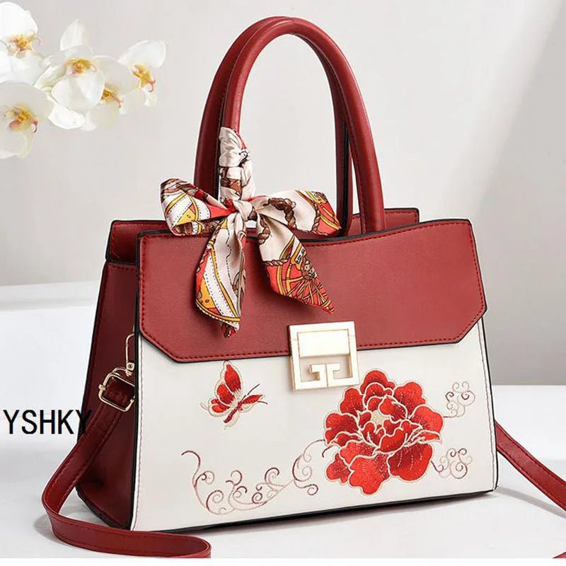 Women's Faux Suede Shoulder Bag - Pendo Store