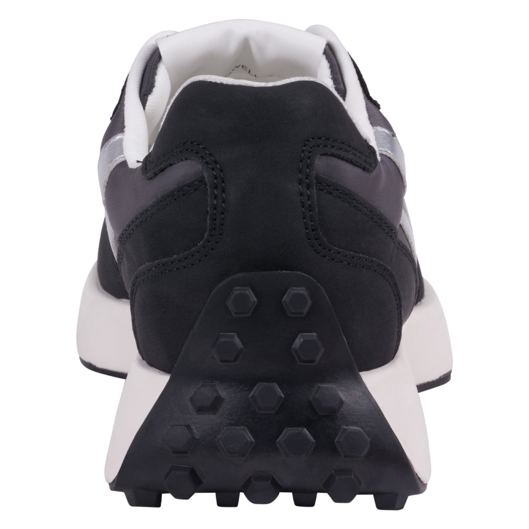 Women's Howell Black Lace-Up Sneakers - Pendo Store