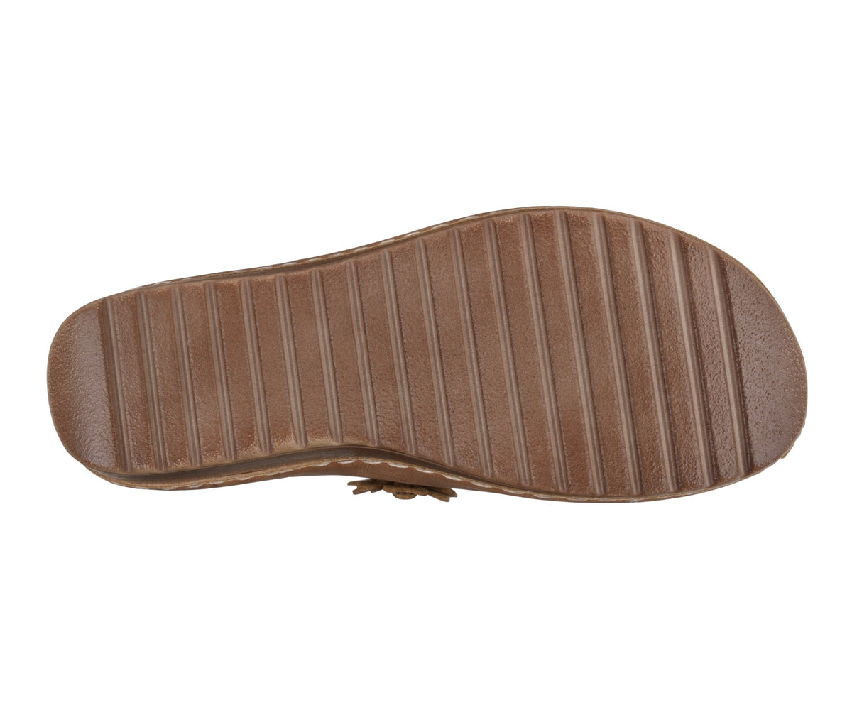 Women's Krista Brown Flat - Pendo Store