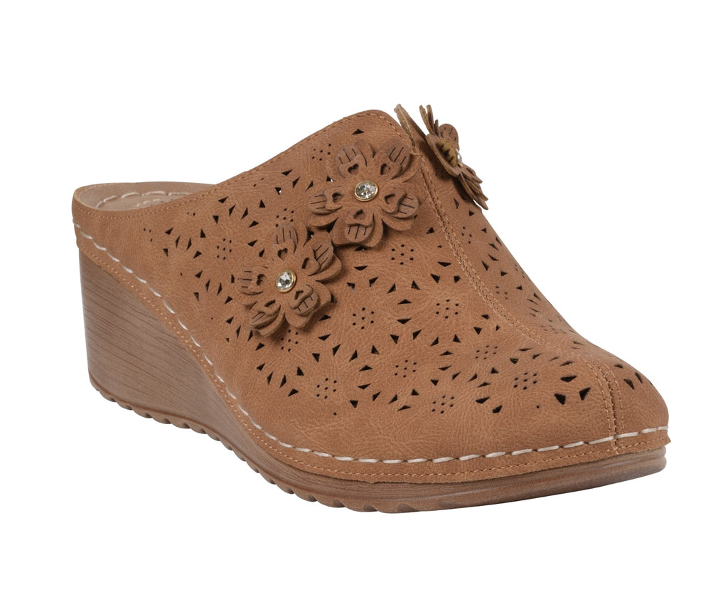 Women's Krista Brown Flat - Pendo Store