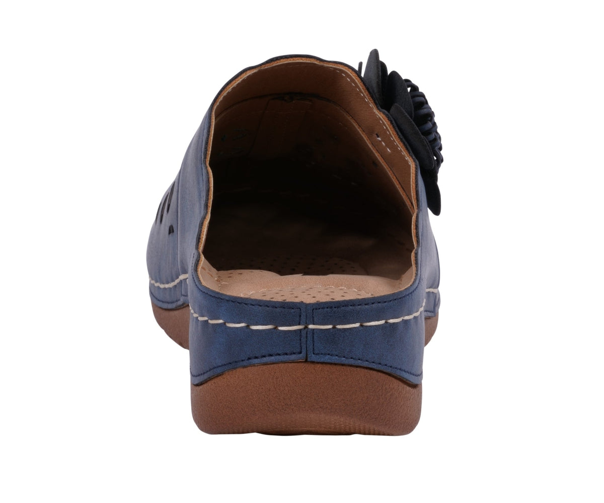 Women's Marisol Navy Mule - Pendo Store