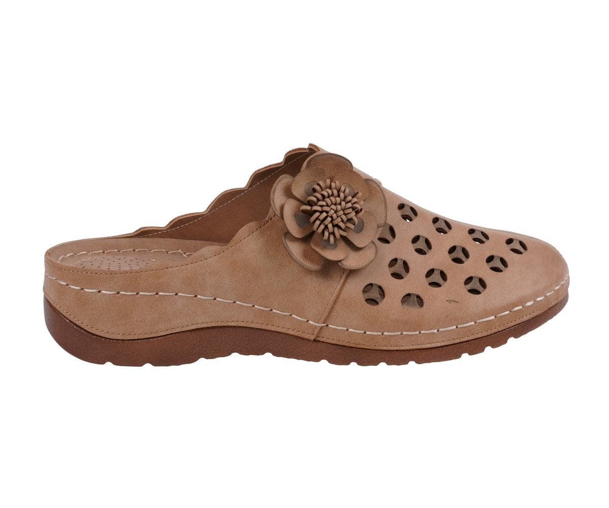 Women's Marisol Tan Mule - Pendo Store
