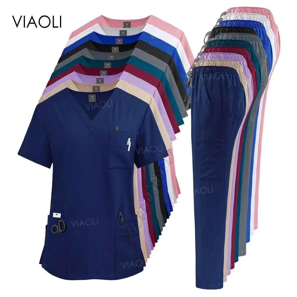 Women's Medical Scrub Uniform Set - Pendo Store