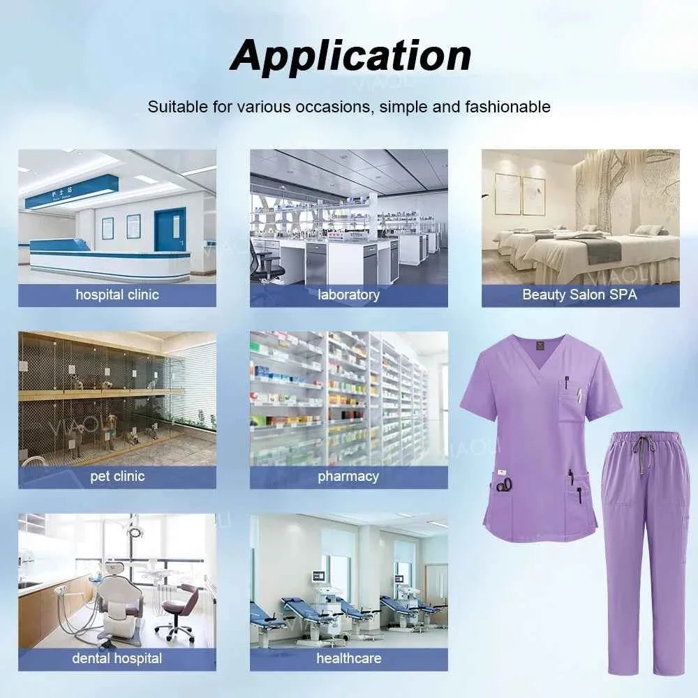 Women's Medical Scrub Uniform Set - Pendo Store