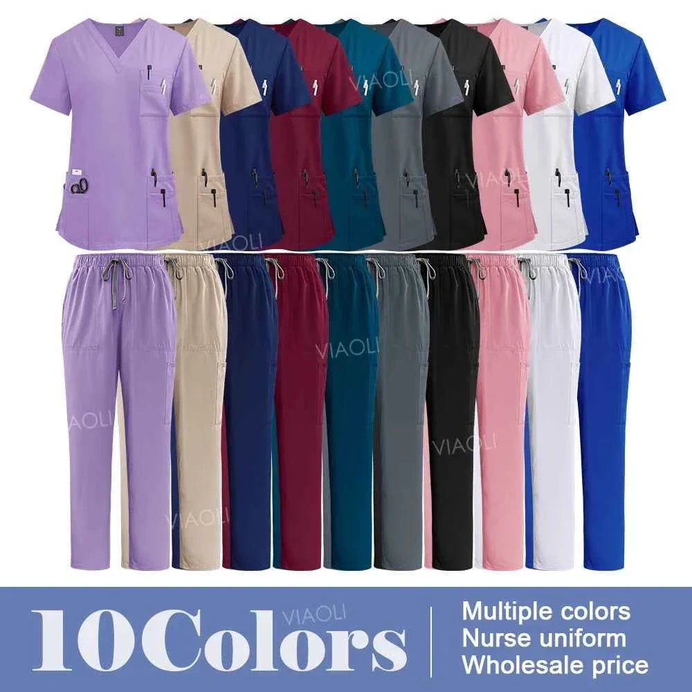 Women's Medical Scrub Uniform Set - Pendo Store