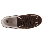 Women's Milan Burgundy Lace Up Sneaker - Pendo Store