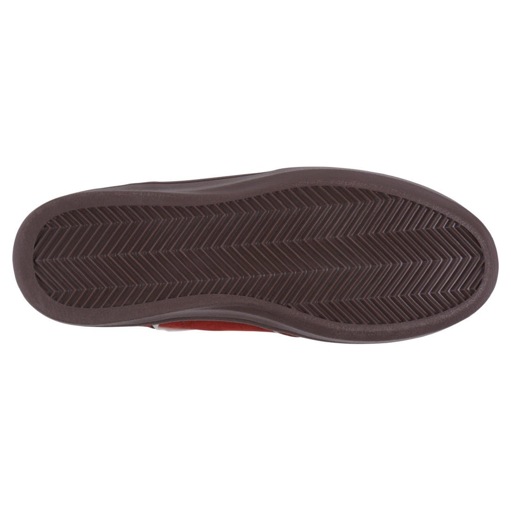 Women's Milan Chocolate Suede Lace Up Sneaker - Pendo Store