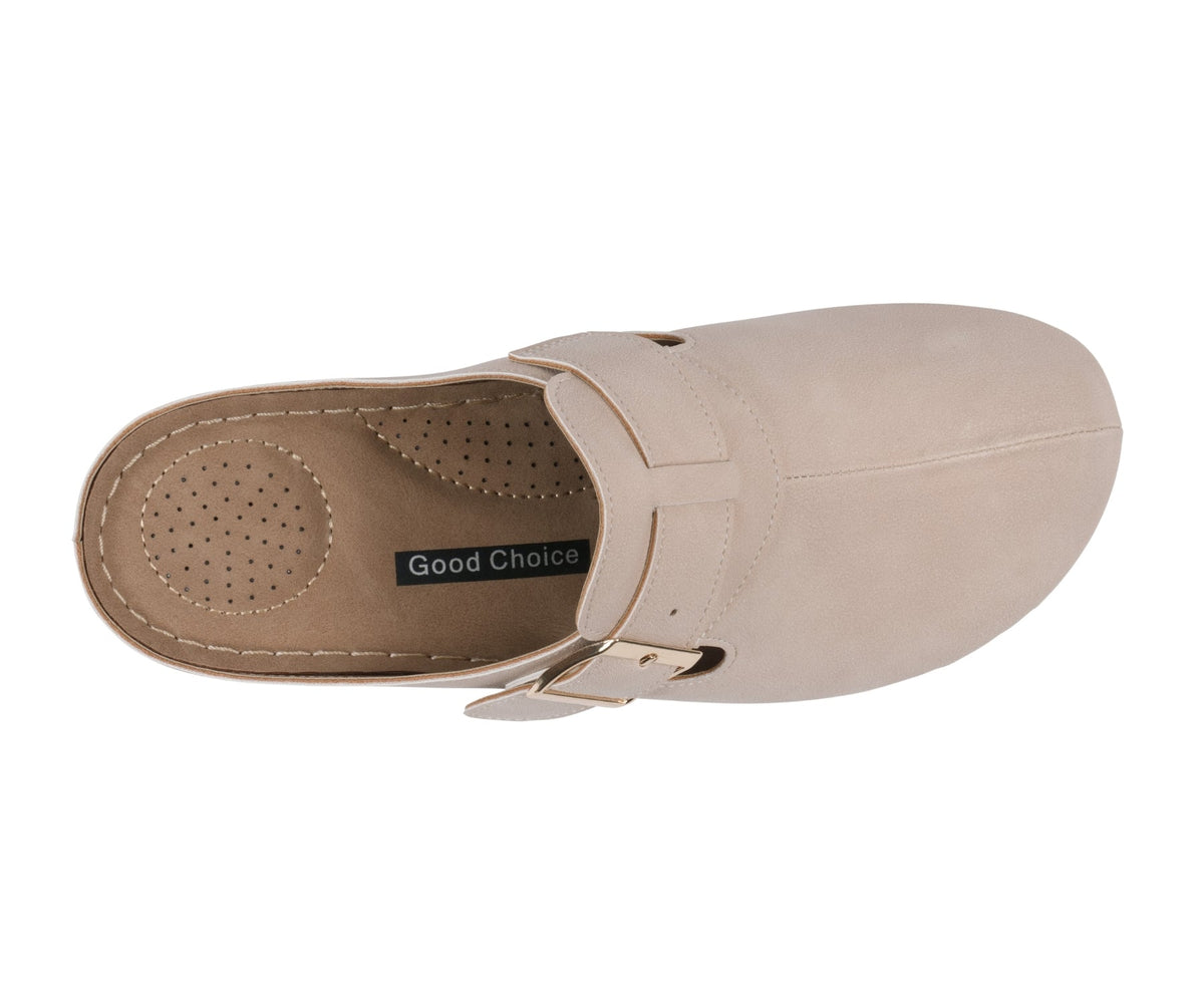 Women's Pippen Natural Flat - Pendo Store