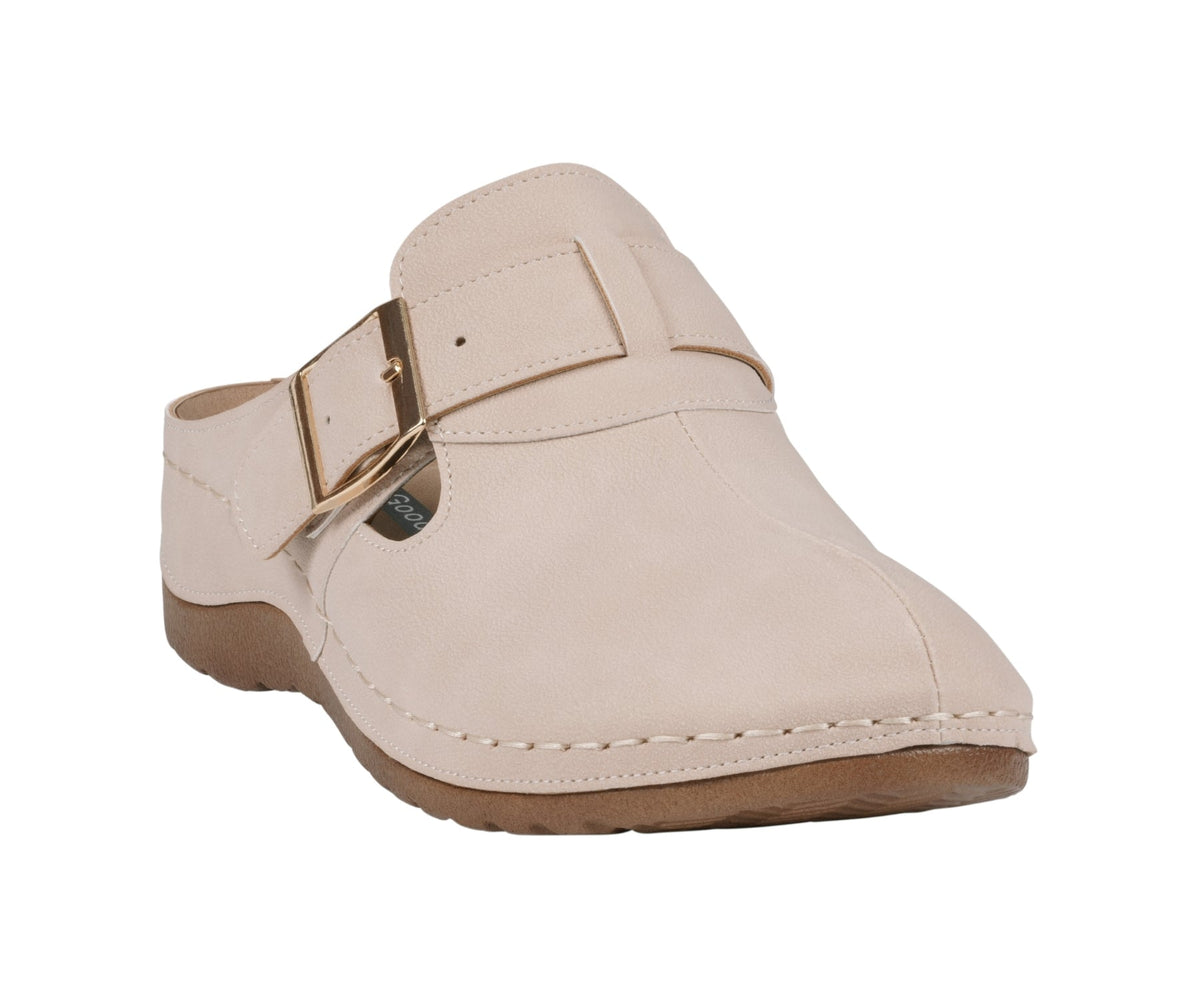 Women's Pippen Natural Flat - Pendo Store