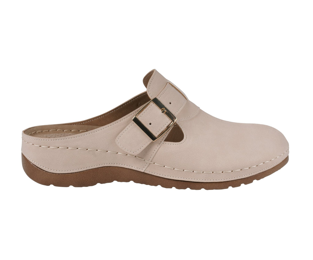 Women's Pippen Natural Flat - Pendo Store