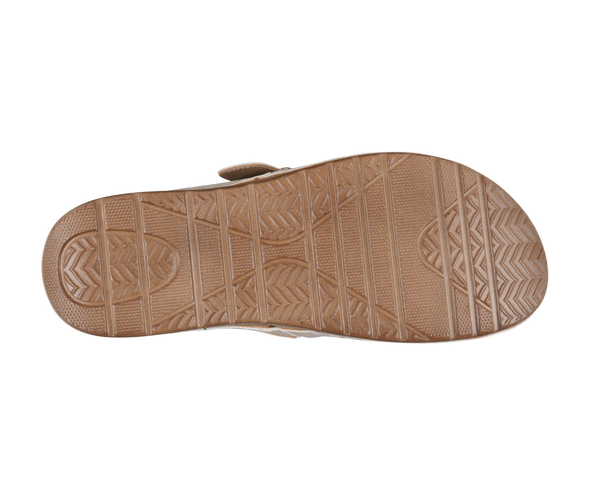 Women's Pippen Natural Flat - Pendo Store