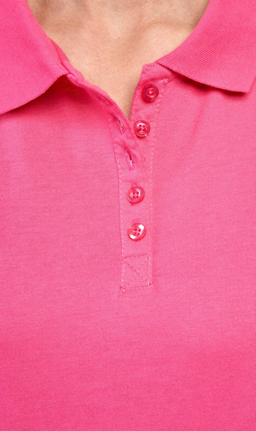 Women's Short Sleeve Pique Knit Polo Shirt — Relaxed Fit Cotton Blend - Pendo Store