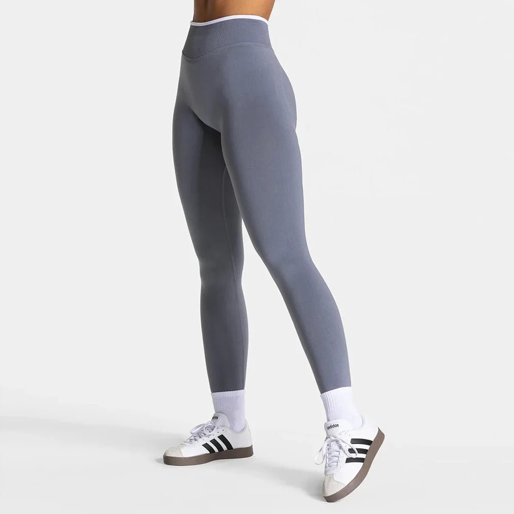 Women’s Sports Leggings, High Waist Seamless Yoga Pants, Scrunch Booty Peach, Hip Lifting Gym Clothes, Workout Tights - Pendo Store