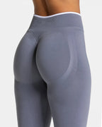 Women’s Sports Leggings, High Waist Seamless Yoga Pants, Scrunch Booty Peach, Hip Lifting Gym Clothes, Workout Tights - Pendo Store
