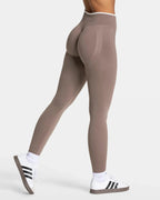 Women’s Sports Leggings, High Waist Seamless Yoga Pants, Scrunch Booty Peach, Hip Lifting Gym Clothes, Workout Tights - Pendo Store