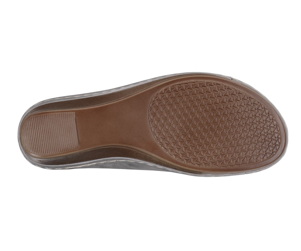 Women's Tokyo Silver Wedge Sandals - Pendo Store