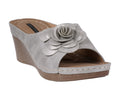 Women's Tokyo Silver Wedge Sandals - Pendo Store