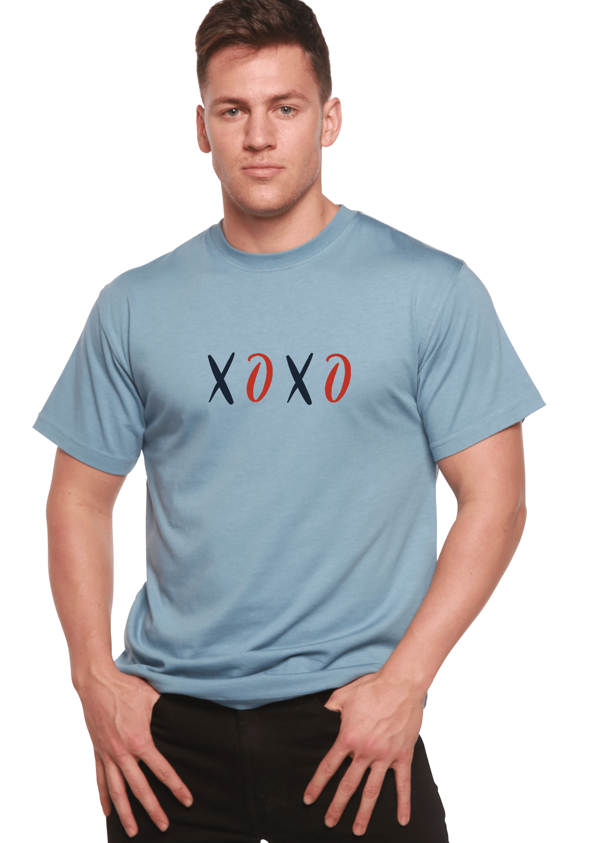 XOXO Unisex Bamboo/Cotton Graphic T-Shirt - Pendo Store
