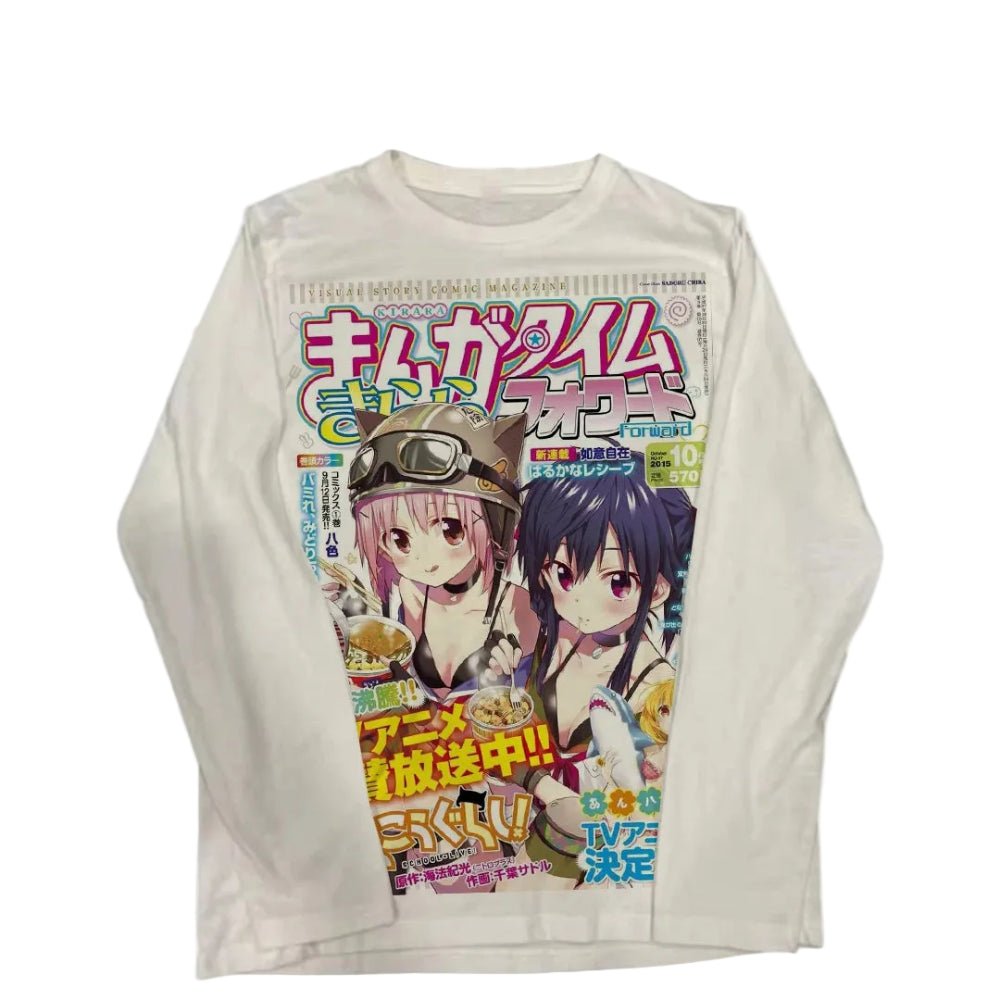 Y2K Anime Graphic T-Shirt - Pendo Store