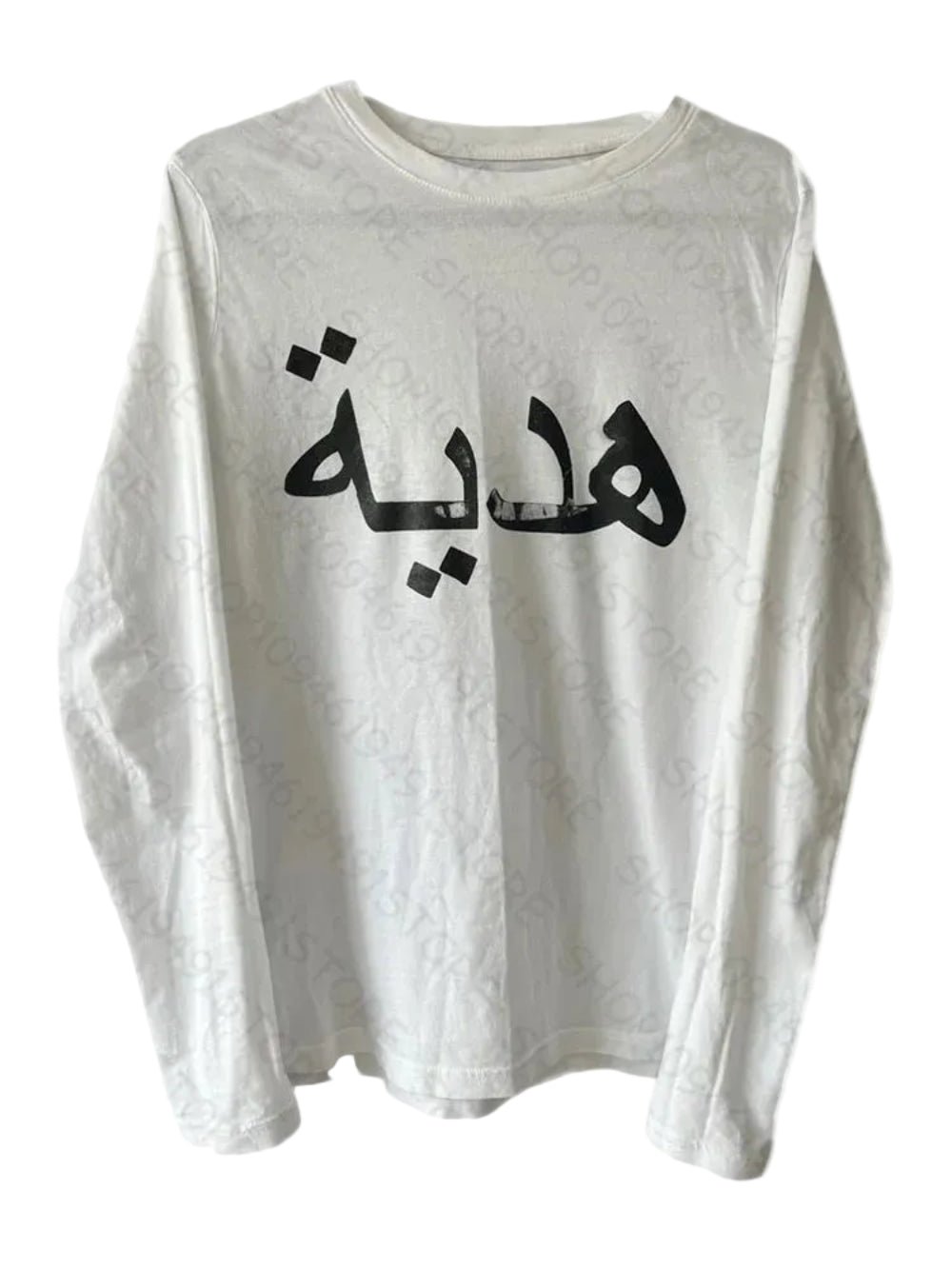 Y2K Letter Print Long Sleeve Top - Pendo Store