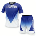 YAMAHA Summer Performance Motorcycle Riding T-Shirt Set - Pendo Store