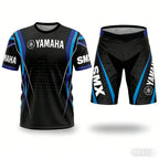 YAMAHA Summer Performance Motorcycle Riding T-Shirt Set - Pendo Store
