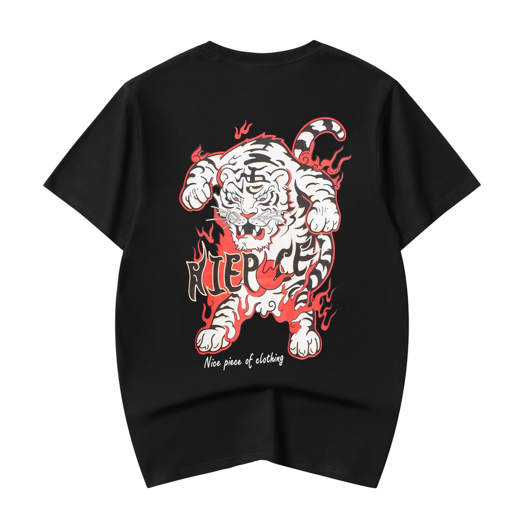 YeT027 Inferno White Tiger Tee - Pendo Store