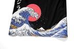 YeT028 Crane and Waves Tee - Pendo Store