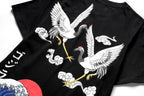 YeT028 Crane and Waves Tee - Pendo Store
