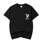 YeT028 Crane and Waves Tee - Pendo Store